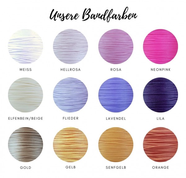 Filigranes ARMBAND Makramee mit 3 HERZEN